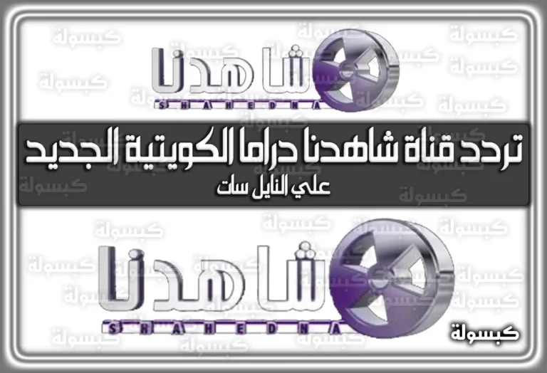 تردد قناة شاهدنا دراما الكويتية للمسلسلات الجديد على النايل سات Shahidna